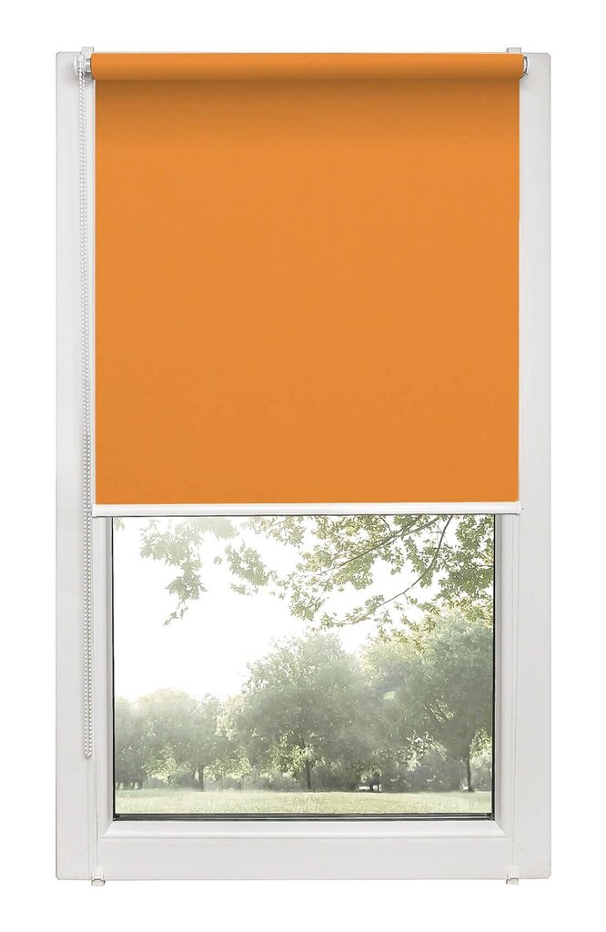 Roletas Mini Decor D 05 ORANŽINĖ, 73x150cm kaina ir informacija | Roletai | pigu.lt