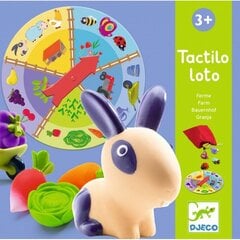 Žaidimas Tactilo Loto Ferma Djeco, DJ08135 kaina ir informacija | Stalo žaidimai, galvosūkiai | pigu.lt