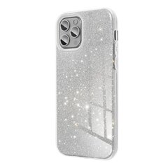 Dėklas Forcell Shining skirta Samsung Galaxy A72 5G sidabrinė kaina ir informacija | Telefono dėklai | pigu.lt