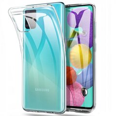 Силиконовый чехол Mocco Ultra Back Case для Samsung Galaxy A32 5G, Прозрачный цена и информация | Чехлы для телефонов | pigu.lt