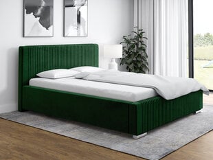 Кровать Lila 140x200 см, зеленая цена и информация | Кровати | pigu.lt