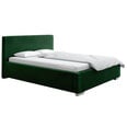 Кровать Lila 140x200 см, зеленая