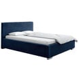 Кровать Lila 140x200 см, синяя