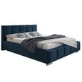 Кровать Bardo 160х200 см, синяя