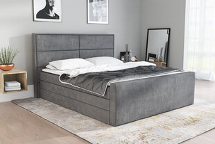 Кровать Lucy 180x200 см, темно-серая цена и информация | Кровати | pigu.lt