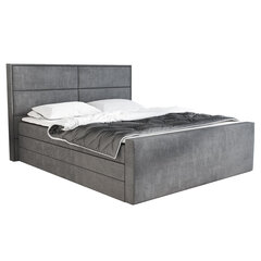 Кровать Lucy 180x200 см, темно-серая цена и информация | Кровати | pigu.lt