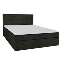 Кровать Kanada 160x200 см, темно-серая цена и информация | Кровати | pigu.lt