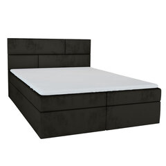 Кровать Kanada 180x200 см, темно-серая цена и информация | Кровати | pigu.lt