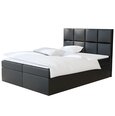 Кровать Flavio 180x200 см, черная