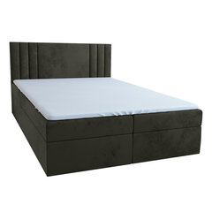 Кровать Tessa 140x200 см, серая цена и информация | Кровати | pigu.lt
