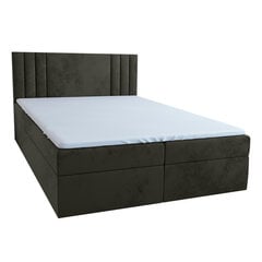 Кровать Tessa 160x200 см, серая цена и информация | Кровати | pigu.lt