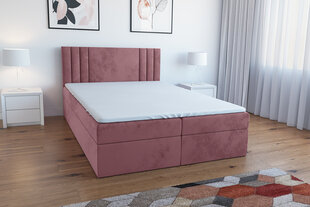 Кровать Tessa 180x200 см, розовая цена и информация | Кровати | pigu.lt
