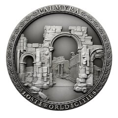 Sidabrinė moneta paskutinis žvilgsnis į Palmyrą kaina ir informacija | Numizmatika | pigu.lt