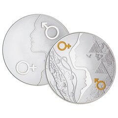 Sidabrinis medalis Marsas ir Venera kaina ir informacija | Numizmatika | pigu.lt