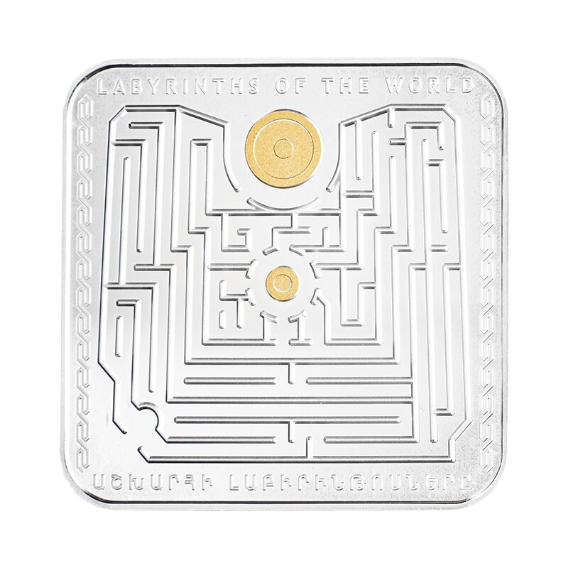 Sidabrinė moneta Barselona. Pasaulio labirintai kaina ir informacija | Numizmatika | pigu.lt