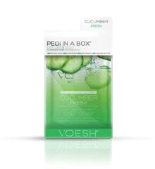 Pedikiūro rinkinys Voesh Pedi In A Box 4 in 1 Cucumber Fresh, 4 priemonės kaina ir informacija | Manikiūro, pedikiūro priemonės | pigu.lt