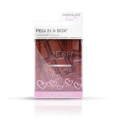 Pedikiūro rinkinys Voesh Pedi In A Box 4 in 1 Chocolate Love, 4 priemonės цена и информация | Кремы, лосьоны для тела | pigu.lt