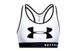 Sportinė liemenėlė Under Armour Mid Keyhole Graphic Bra 1344333-100, balta kaina ir informacija | Sportinė apranga moterims | pigu.lt