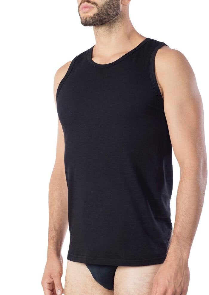 Apatiniai marškinėliai vyrams Pierre Cardin Malaga Black, juodi цена и информация | Vyriški apatiniai marškinėliai | pigu.lt