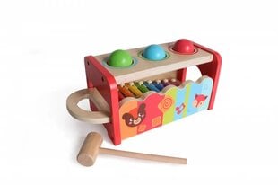 Деревянные молотковые цимбалки цена и информация | Игрушки для малышей | pigu.lt