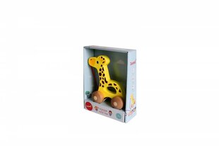 Traukiama medinė žirafa iWood kaina ir informacija | Žaislai kūdikiams | pigu.lt