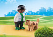 70407 PLAYMOBIL® 1.2.3 Veterinaras su šuniuku kaina ir informacija | Konstruktoriai ir kaladėlės | pigu.lt