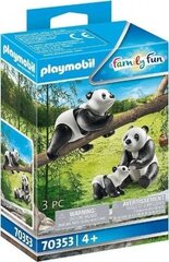 70353 PLAYMOBIL® Family Fun Панды цена и информация | Конструкторы и кубики | pigu.lt