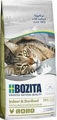 Bozita Indoor & Sterilised Chicken 0,4 kg kaina ir informacija | Sausas maistas katėms | pigu.lt