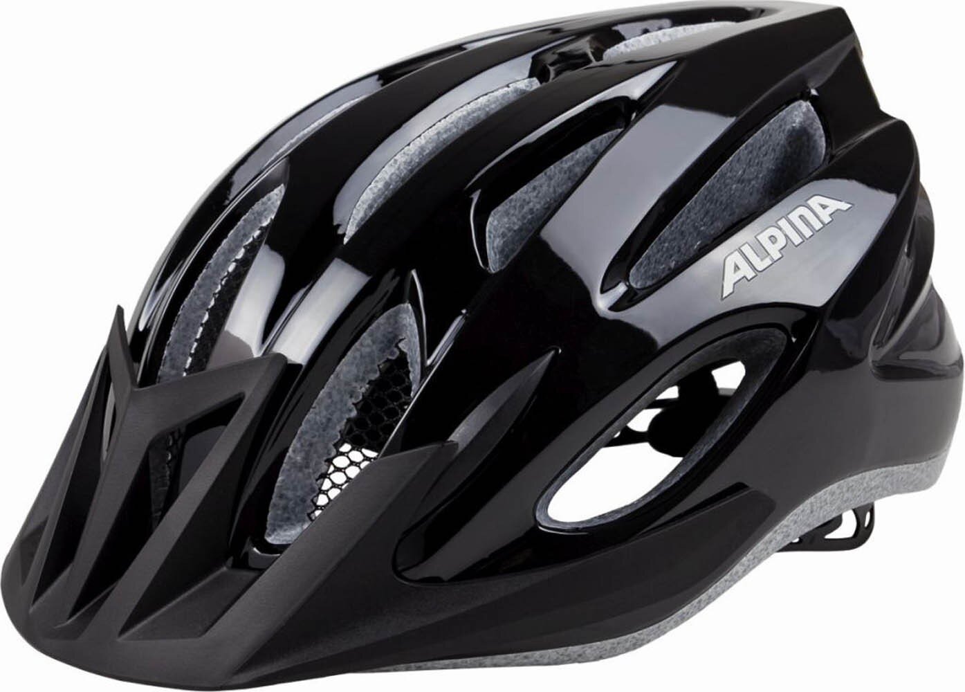 Bike helmet Alpina MTB17 black Extra Large (58-61cm) kaina ir informacija | Šalmai | pigu.lt