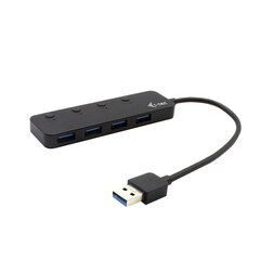 HUB 4p USB3.0 i-Tec U3CHARGEHU kaina ir informacija | Kabeliai ir laidai | pigu.lt