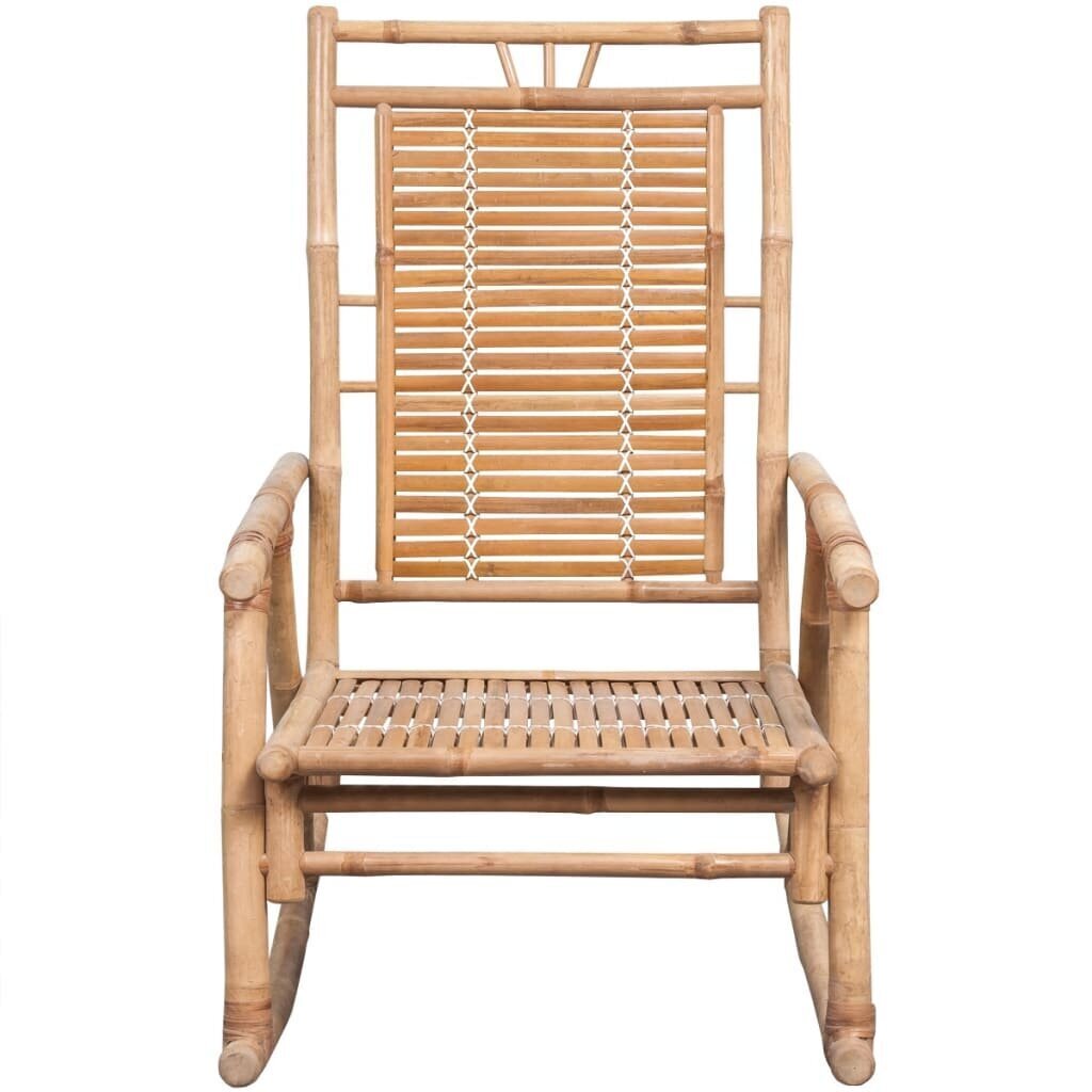 Supama kėdė su pagalvėle, ruda kaina ir informacija | Svetainės foteliai | pigu.lt