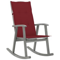 Supama kėdė su pagalvėlėmis, pilka цена и информация | Кресла в гостиную | pigu.lt