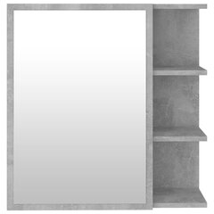 Vonios spintelė, 62,5x20,5x64 cm, pilka цена и информация | Шкафчики для ванной | pigu.lt