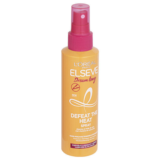 Nuo karščio apsaugantis purškiklis L`Oreal Elseve Dream Long Defeat The Heat Spray, 150 ml цена и информация | Priemonės plaukų stiprinimui | pigu.lt