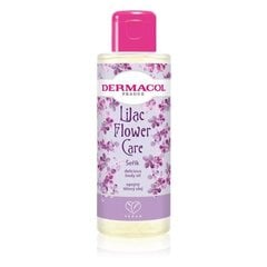 Масло для тела Dermacol Flower Care Delicious Body Oil, Сиреневое,100 мл цена и информация | Кремы, лосьоны для тела | pigu.lt