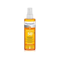 Purškiamas aliejus Pharmaceris S SPF50+, 200 ml kaina ir informacija | Kremai nuo saulės | pigu.lt