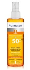 Спрей масло Pharmaceris S SPF50+, 200 мл цена и информация | Кремы от загара | pigu.lt
