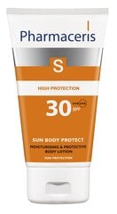 Увлажняющий солнцезащитный крем для тела Pharmaceris S SPF30+, 150 мл цена и информация | Кремы от загара | pigu.lt