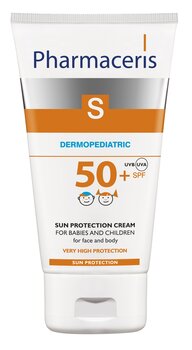 Солнцезащитный крем для детей Pharmaceris S SPF50+, 125 мл цена и информация | Кремы от загара | pigu.lt