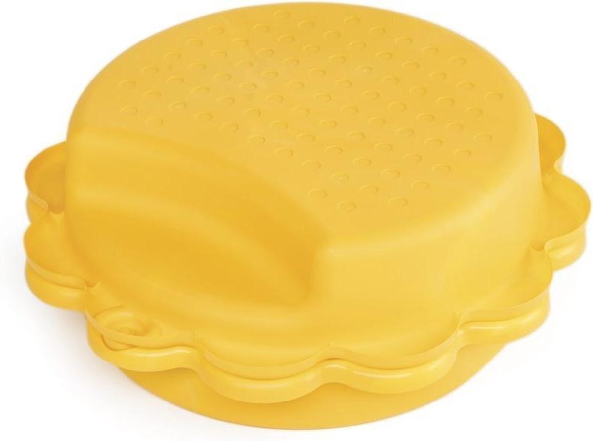 Smėlio dėžė Paradiso Toys Saulėgrąža,2in1, geltona, 109 x 94 x 20 cm цена и информация | Smėlio dėžės, smėlis | pigu.lt