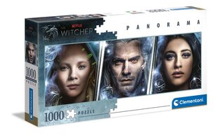 Пазл Clementoni Panorama Ведьмак/The Witcher, 39593, 1000 д. цена и информация | Пазлы | pigu.lt