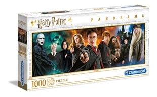 Dėlionė Clementoni Panorama Haris Poteris/Harry Potter, 61883, 1000 d. kaina ir informacija | Dėlionės (puzzle) | pigu.lt