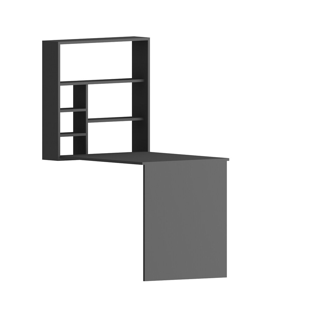 Rašomasis stalas Kalune Design 550 (II), 154,2 cm, pilkas kaina ir informacija | Kompiuteriniai, rašomieji stalai | pigu.lt