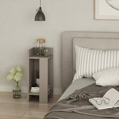 Naktinis staliukas Kalune Design D855(I), 60 cm, šviesiai rudas kaina ir informacija | Spintelės prie lovos | pigu.lt