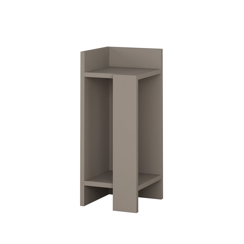Naktinis staliukas Kalune Design D855(I), 60 cm, šviesiai rudas kaina ir informacija | Spintelės prie lovos | pigu.lt
