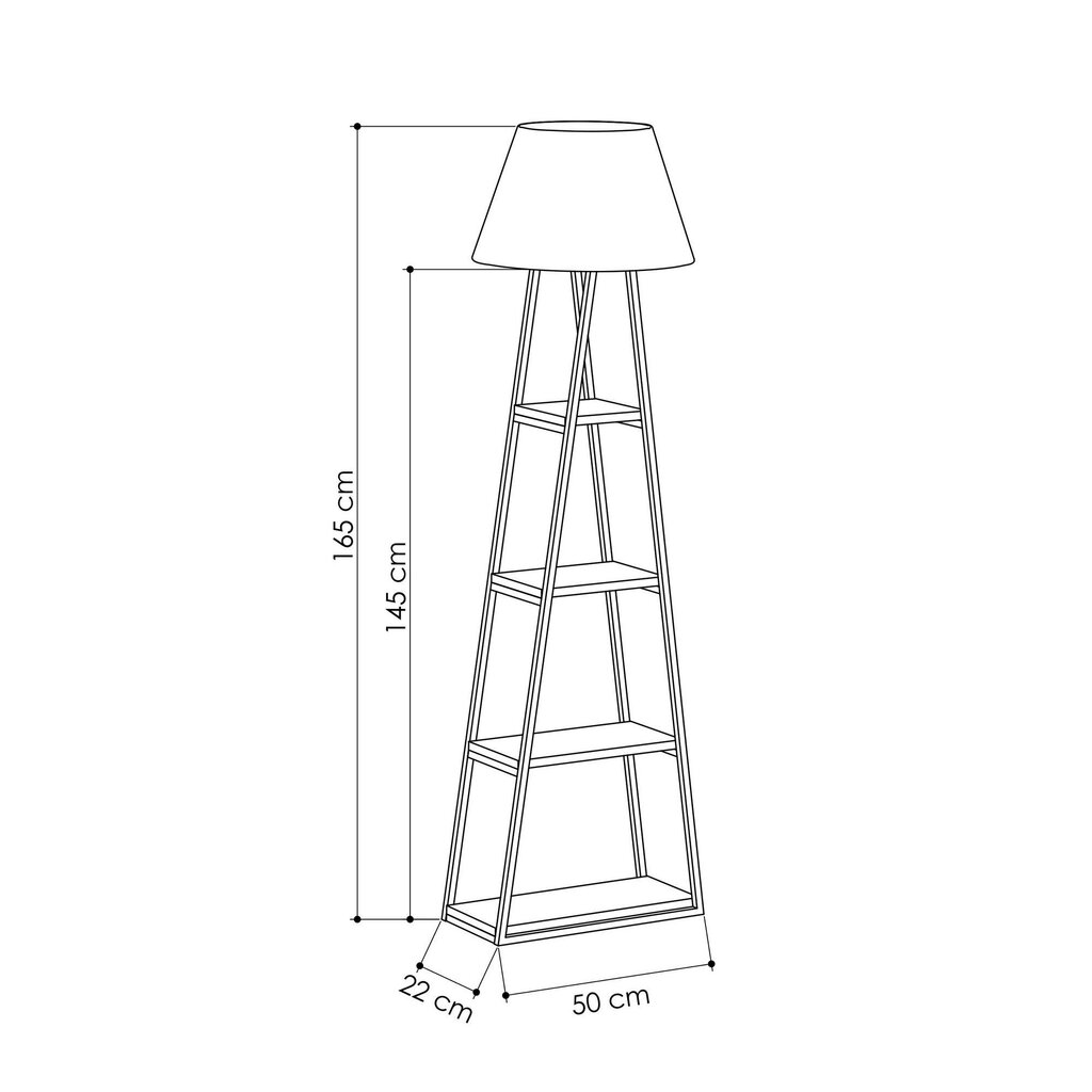 Toršeras Kalune Design 855, rudas/juodas kaina ir informacija | Toršerai | pigu.lt