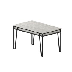 Раскладной стол Kalune Design 855, белый цена и информация | Кухонные и обеденные столы | pigu.lt