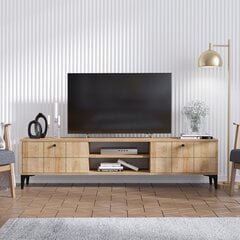 TV staliukas Kalune Design 393(III), smėlio spalvos kaina ir informacija | TV staliukai | pigu.lt