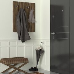 Вешалка Kalune Design 756, коричневая цена и информация | Вешалки для одежды | pigu.lt