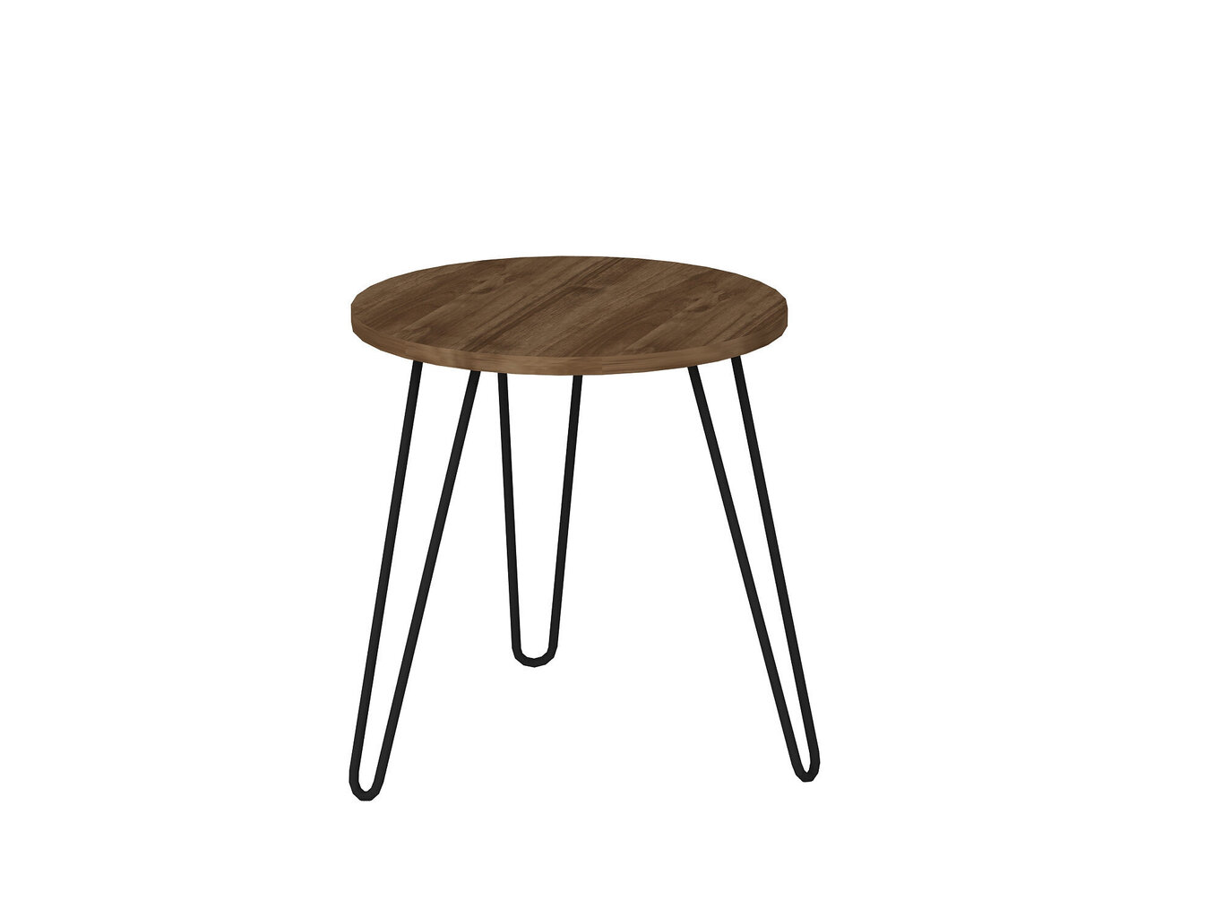 Kavos staliukas Kalune Design 756(I), tamsiai rudas kaina ir informacija | Kavos staliukai | pigu.lt